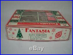 Christopher Radko Fantasia Grandma's Own Vintage Set Of 6 Glass Ornaments