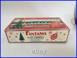 Christopher Radko Fantasia Select Edition Glass Ornaments Set Of 3 In Box