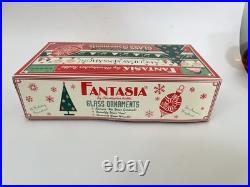 Christopher Radko Fantasia Select Edition Glass Ornaments Set Of 3 In Box