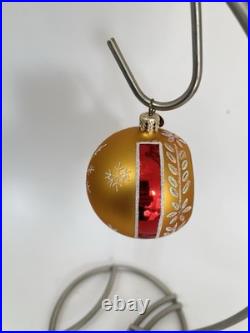 Christopher Radko Fantasia Select Edition Glass Ornaments Set Of 3 In Box