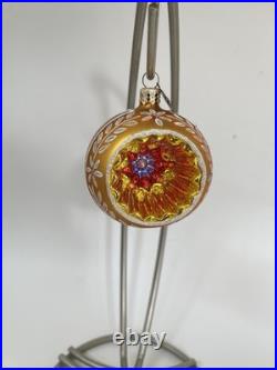 Christopher Radko Fantasia Select Edition Glass Ornaments Set Of 3 In Box