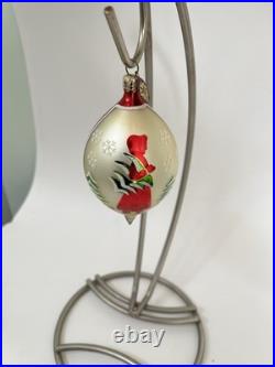 Christopher Radko Fantasia Select Edition Glass Ornaments Set Of 3 In Box