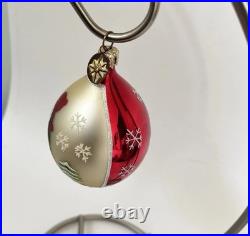 Christopher Radko Fantasia Select Edition Glass Ornaments Set Of 3 In Box