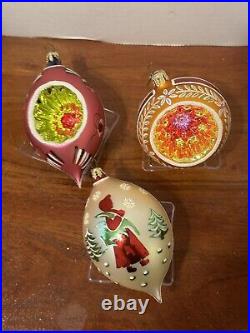 Christopher Radko Fantasia Select Edition Ornaments Set Of 3 2024E