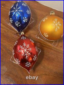 Christopher Radko Fantasia Select Edition Ornaments Set Of 3 2024E