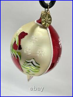 Christopher Radko Fantasia Select Edition Ornaments with Box Glass Christmas EUC