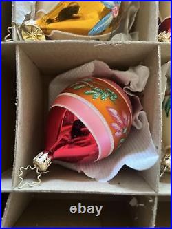 Christopher Radko Fantasia set of 6 ornaments in box