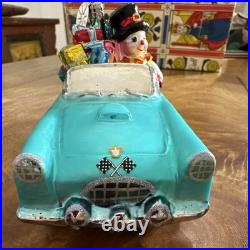 Christopher Radko Ford thunderbird vintage snowman ornament. Rare