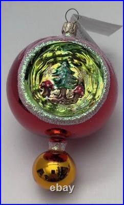 Christopher Radko Forest Reflections Red Reflector 00-461-0