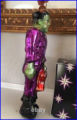 Christopher Radko Frankenstein Frankentreat Halloween Ornament Trick or Treat