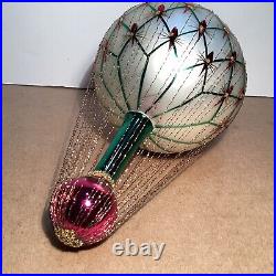 Christopher Radko French Regency Wired Hot Air Balloon Ornament