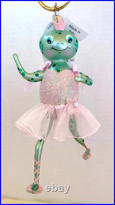 Christopher Radko Frog Lake Italian Ornament