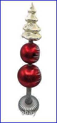 Christopher Radko Frosty Fields Finial German Christmas Tree Topper 1012047