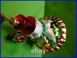 Christopher Radko Frosty Treat Glass Ornament