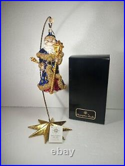 Christopher Radko, Galaxy Santa, 2001 Ornament, 01-RG-01-A With Tag And Box