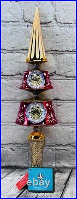 Christopher Radko Georgian Brolly Finial 2007 Master Craftsman #16/300 withBox