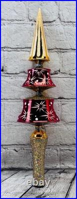 Christopher Radko Georgian Brolly Finial 2007 Master Craftsman #16/300 withBox