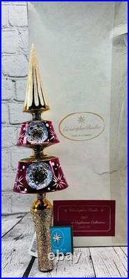 Christopher Radko Georgian Brolly Finial 2007 Master Craftsman withBox Rare