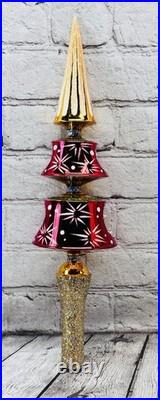 Christopher Radko Georgian Brolly Finial 2007 Master Craftsman withBox Rare