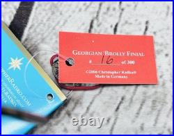 Christopher Radko Georgian Brolly Finial 2007 Master Craftsman withBox Rare