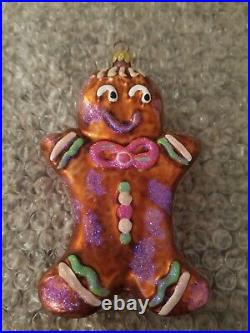 Christopher Radko Gingerbread Spice Man (1997- Retired, Vintage)