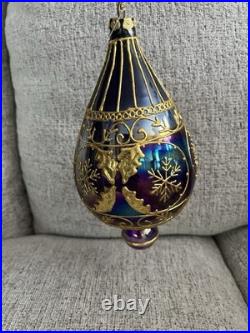 Christopher Radko Glass Christmas Tree Ornament