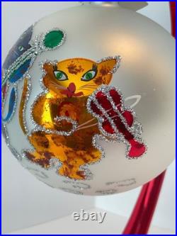 Christopher Radko Glass Ornament KAT KONCERT 88-067-0 Signed By Radko 1988 HTF