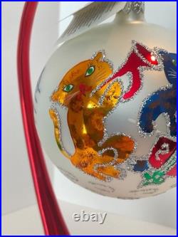 Christopher Radko Glass Ornament KAT KONCERT 88-067-0 Signed By Radko 1988 HTF