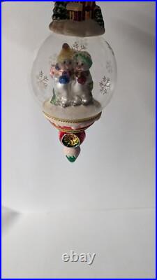 Christopher Radko Glass Ornament Snow Cozy 1012666