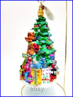 Christopher Radko Grand Teddy Tree #1011015 Tree Decorated With Presents