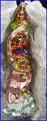 Christopher Radko Grand Tour Heaven Sent Angel Christmas 12 Ornament Ltd Ed