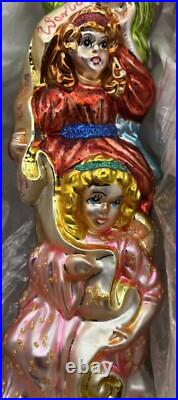 Christopher Radko Grand Tour Heaven Sent Angel Christmas 12 Ornament Ltd Ed
