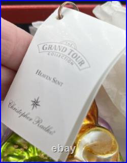 Christopher Radko Grand Tour Heaven Sent Angel Christmas 12 Ornament Ltd Ed