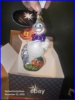 Christopher Radko Halloween Ornament Ghost Spooky Spirit #1015206 RARE
