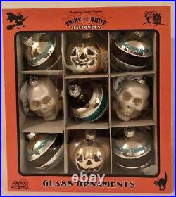 Christopher Radko Halloween Ornaments-3 Boxes of Ornaments and 1 Box of Garland