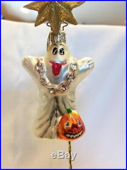 Christopher Radko Halloween Ornaments Lot of 8 Gems
