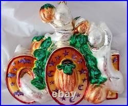 Christopher Radko Halloween THE BOO! BUNCH 3 GHOSTS 20TH ANNIVERSARY VERY RARE