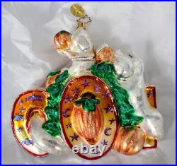 Christopher Radko Halloween THE BOO! BUNCH 3 GHOSTS 20TH ANNIVERSARY VERY RARE