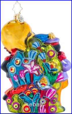Christopher Radko Hand-Crafted European Glass Christmas Decorative Ornament, Fou