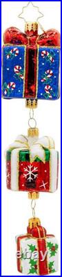 Christopher Radko Hand-Crafted European Glass Christmas Tree Decorative Ornament