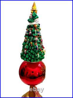 Christopher Radko Hanging With Joy Finial #1017835 30th Anniversary Finial