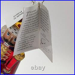 Christopher Radko He's The King 6 Ornament RARE Retired 2012 1016045 Poland