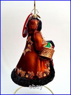 Christopher Radko Heart Of The Woodlands Santa #1020431 Elegant Santa & Owl