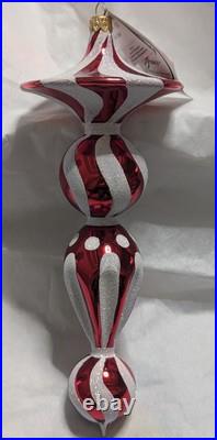Christopher Radko Heartfully Yours CHERRY TWIST (Rare)