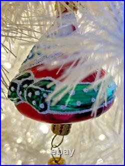 Christopher Radko Hershey's Trio Of Kisses 7.5 Drop Ornament #1021824 New withBox