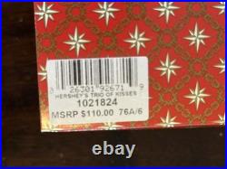 Christopher Radko Hershey's Trio Of Kisses 7.5 Drop Ornament #1021824 New withBox