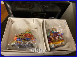 Christopher Radko Holiday Express Neiman Marcus Exclusive2 PcLTD EDMINT BOX