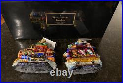 Christopher Radko Holiday Express Neiman Marcus Exclusive2 PcLTD EDMINT BOX
