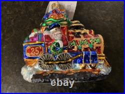 Christopher Radko Holiday Express Neiman Marcus Exclusive2 PcLTD EDMINT BOX