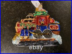 Christopher Radko Holiday Express Neiman Marcus Exclusive2 PcLTD EDMINT BOX